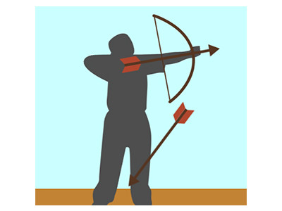 궁수의 활 맞추기 대결 게임 ▶ BOWMAN