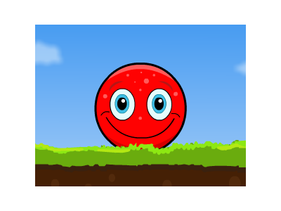 빨간색 스마일 볼 점프 게임 ▶ SMILEY BALL