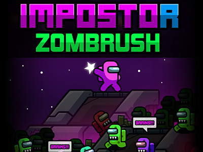 어몽어스 좀비게임 ▶ IMPOSTOR ZOMBRUSH