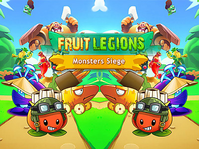 과일 군단 전쟁 게임 ▶ FRUIT LEGIONS: MONSTERS SIEGE