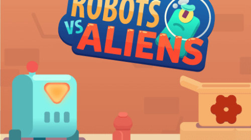 외계인 침략 디펜스 게임 - ROBOTS VS ALIENS