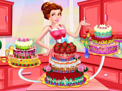 공주의 달콤한 케이크 장식 게임 ▶ PRINCESS DEDE SWEET CAKE DECOR