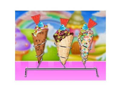 수제 아이스크림 요리하기 게임 ▶ HOMEMADE ICE CREAM COOKING