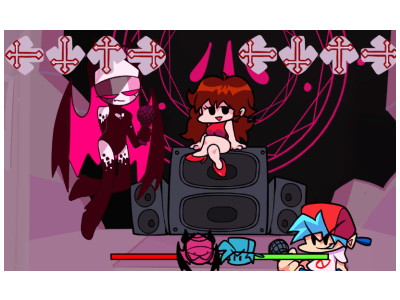 프라이데이 나이트 펌킨 미드 파이트 매스 모드 - FNF vs Mid-Fight Masses with Lyrics