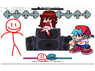 프라이데이 나이트 펌킨 마이크로소프트 페인트 모드 - FNF Vs Microsoft Paint