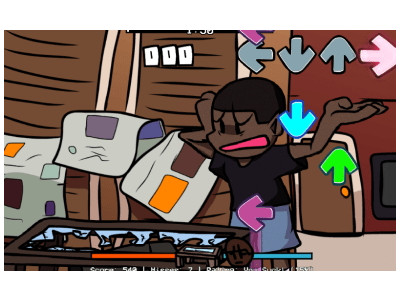 프라이데이 나이트 펌킨 브로큰 테이블 모드 - FNF vs Broken Table