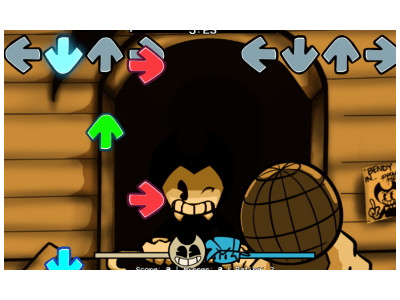 프라이데이 나이트 펌킨 벤디 잉크웰 지옥 모드 - FNF vs Bendy Inkwell Hell