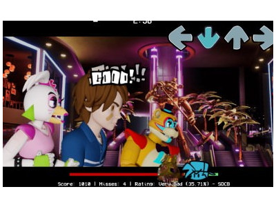 프라이데이 나이트 펌킨 리듬게임 링크 (FNF: FNAF Security Breach Sings Zanta)