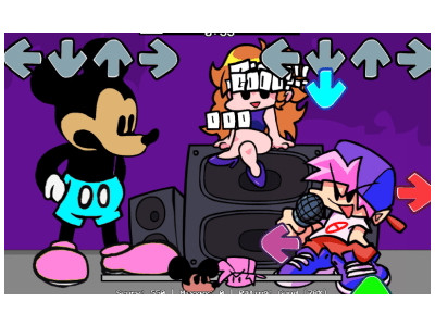 프라이데이 나이트 펌킨 B사이드 자살 마우스.AVI모드 - FNF vs B-Side Suicide Mouse.AVI