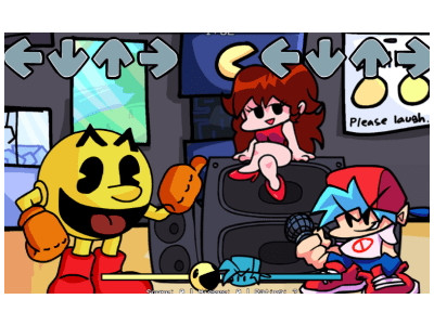 프라이데이 나이트 펑킨 팩맨 모드 - (FNF vs Pac-Man)