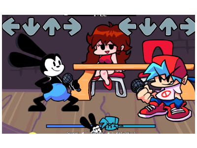 프라이데이 나이트 펌킨 오스왈드 행운의 토끼 모드 - FNF vs Oswald the Lucky Rabbit