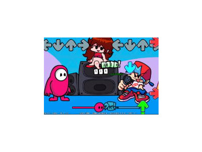 프라이데이 나이트 펌킨 폴가이즈 모드 - FNF vs Fall Guys﻿