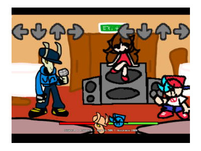 프라이데이 나이트 펌킨 타비 EX 모드 - FNF vs Tabi EX But BAD