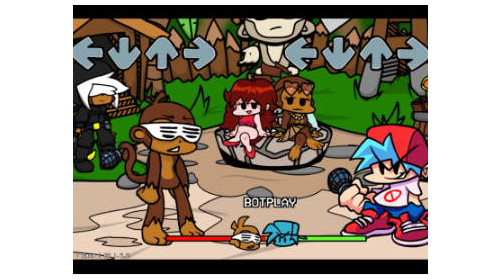 프라이데이 나이트 펌킨 원숭이모드 - FnF vs Monkey