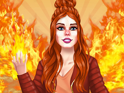 얼음 요정 불의 요정 꾸미기 게임 - REDHAIRED FAIRY FANTASY VS REALITY