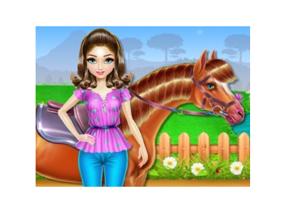 말 관리 및 승마하기 게임 ▶ HORSE CARE AND RIDING