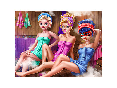 잘나가는 여자 사우나 게임 ▶ SUPER GIRLS SAUNA REALIFE