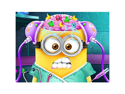 미니언즈 머리 뇌 치료사 게임 ▶ MINI BRAIN DOCTOR