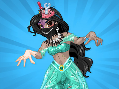 공주 귀여운 좀비 분장 게임 - PRINCESS CUTE ZOMBIES APRIL FUN