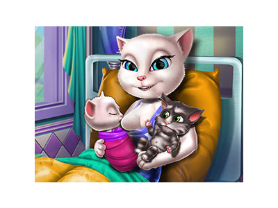 안젤라의 쌍둥이 태어나기 게임 ▶ ANGELA TWINS BIRTH