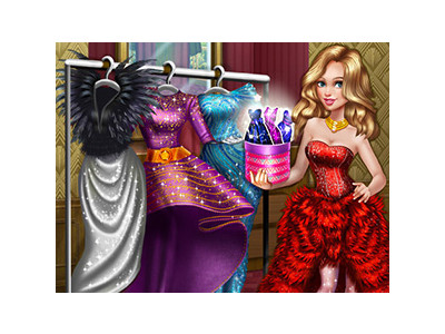 고급 드레스 입히기 게임 ▶ SERY HAUTE COUTURE DOLLY DRESS UP H