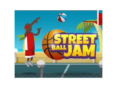 원터치 농구 놀이 게임 ▶ STREET BALL JAM