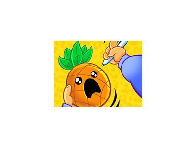파인애플 펜 꽂기 게임 ▶ SUPER PINEAPPLE PEN