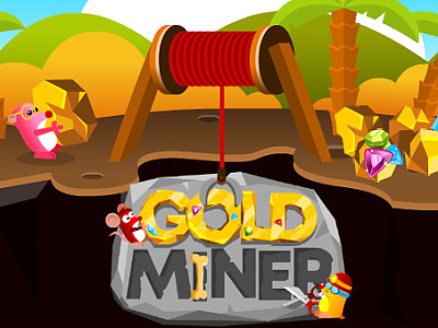 금캐기 게임 - GOLD MINER
