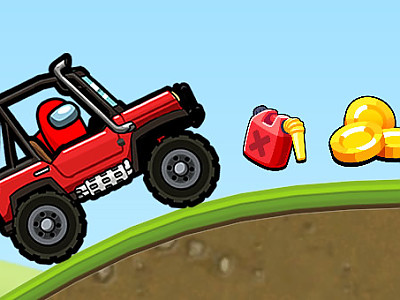 어몽어스 자동차 운전게임 - AMONG HILL CLIMBER