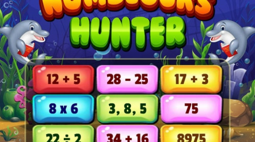 아케이드 수학 퍼즐 게임 - NUMBLOCKS HUNTER