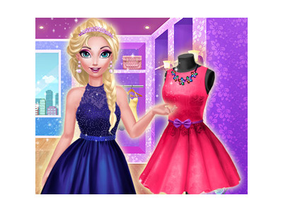 엘사의 화려한 패션 게임 ▶ ELSIE DREAM DRESS