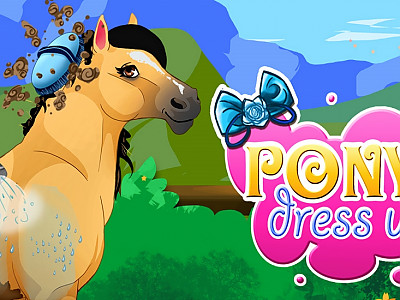 조랑말 동물 옷입히기 게임 ▶ PONY DRESS UP