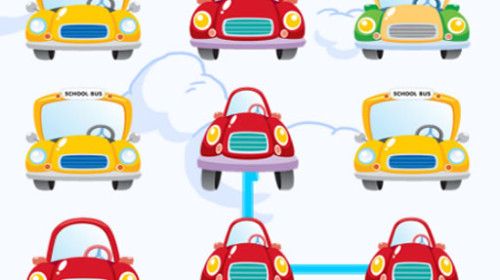 귀여운 차량 매칭 퍼즐 게임 - MATCHING VEHICLES