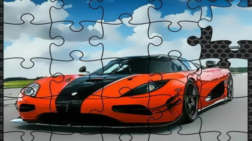 럭셔리 스웨덴 자동차 직소 퍼즐 게임 - LUXURY SWEDISH CARS JIGSAW