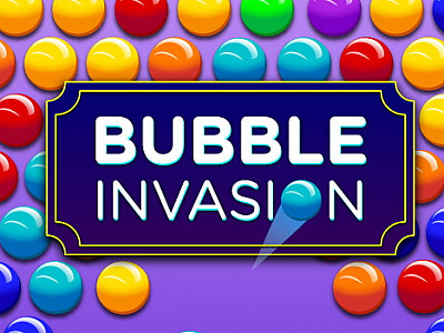 알록달록 버블 슈팅 게임 - BUBBLE INVASION