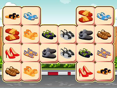 여자 신발 마작 퍼즐 게임 - GIRLS SANDALS MAHJONG