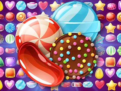 캔디 마작 게임 - CANDY CONNECT NEW