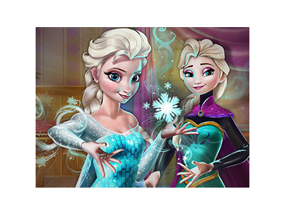 엘사의 비밀 변신 게임 ▶ ELSA SECRET TRANSFORM