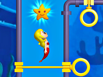 인어 구하기 게임 - PULL MERMAID OUT