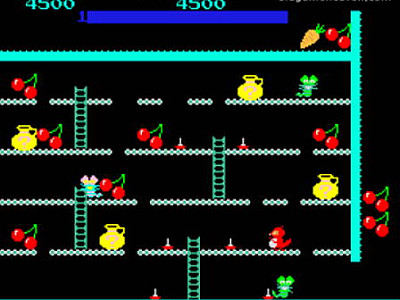 너구리 추억의오락실게임 Ponpoko