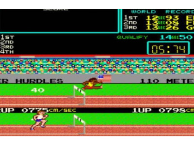 하이퍼 올림픽(HYPER OLYMPIC) 오락실 게임하기