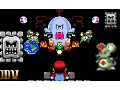 슈퍼마리오 100개의 방 (100 Rooms of Enemies) 게임하기