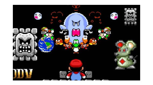 슈퍼마리오 100개의 방 (100 Rooms of Enemies) 게임하기