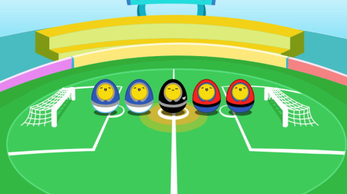 아이러브에그 2화 에그 축구 - 추억의 플래시애니메이션