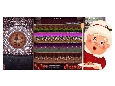 쿠키 클리커 (cookie clicker) 게임하기