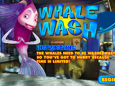 고래세차 게임하기 (WHALE WASH)