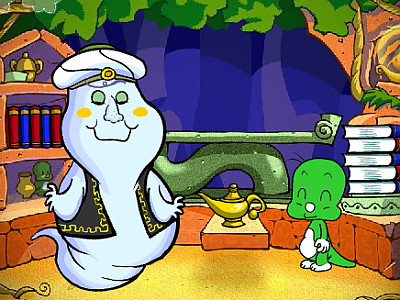 아리수 지니의 요술램프 게임하기