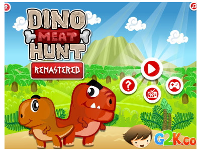 다이노 미트 헌트 게임하기 (Dino Meat Hunt)