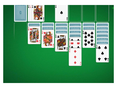 솔리테어 카드 놀이 게임하기 (solitaire)