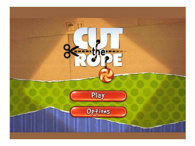 컷더로프 게임하기 (Cut The Rope)